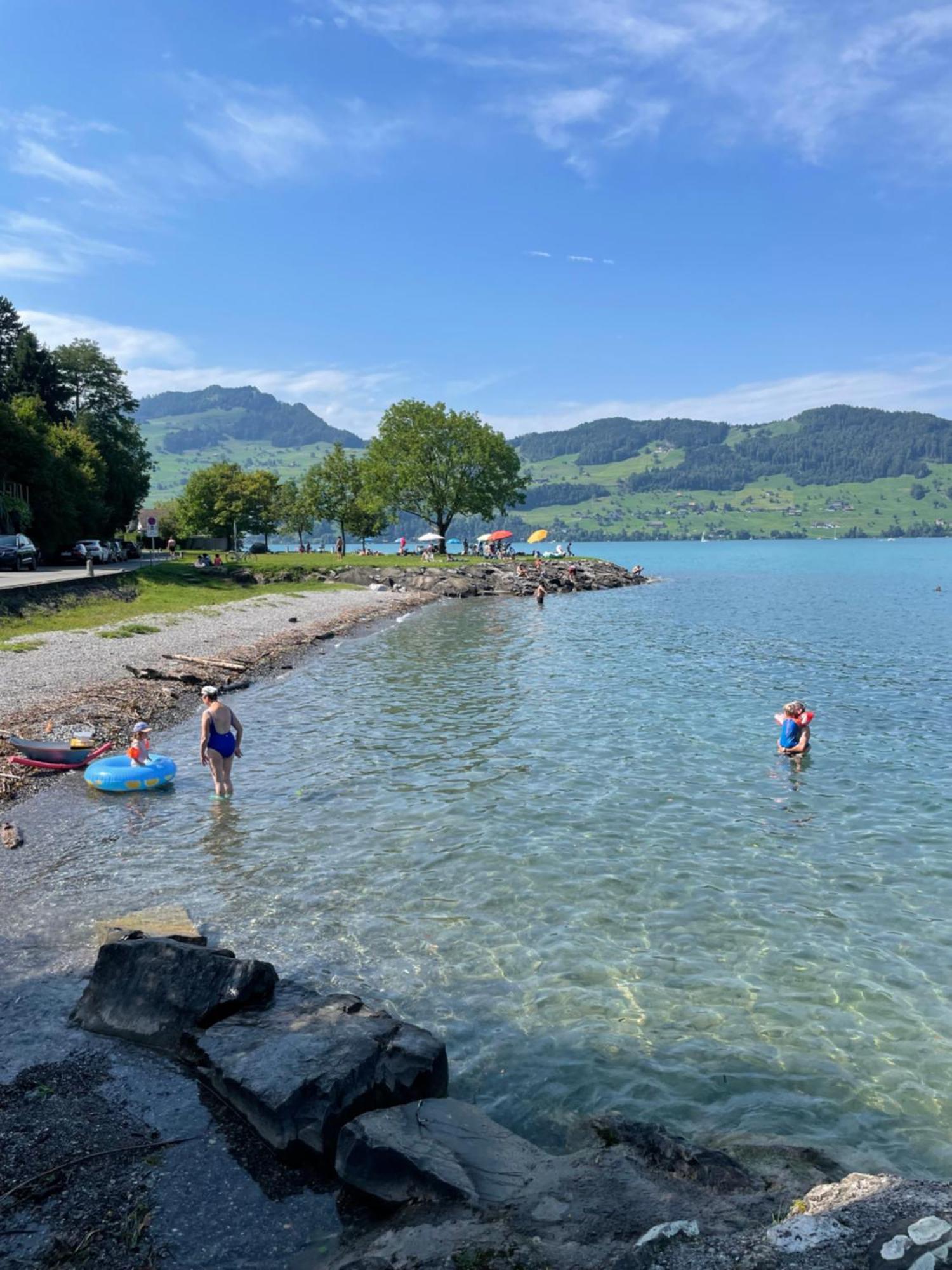 Chez-Marie Vue Fantastique Entre Lac Et Montagne เบคเค็นรีด ภายนอก รูปภาพ